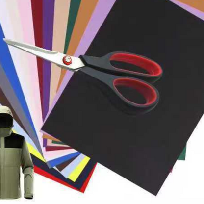 Adhesive textile fabric