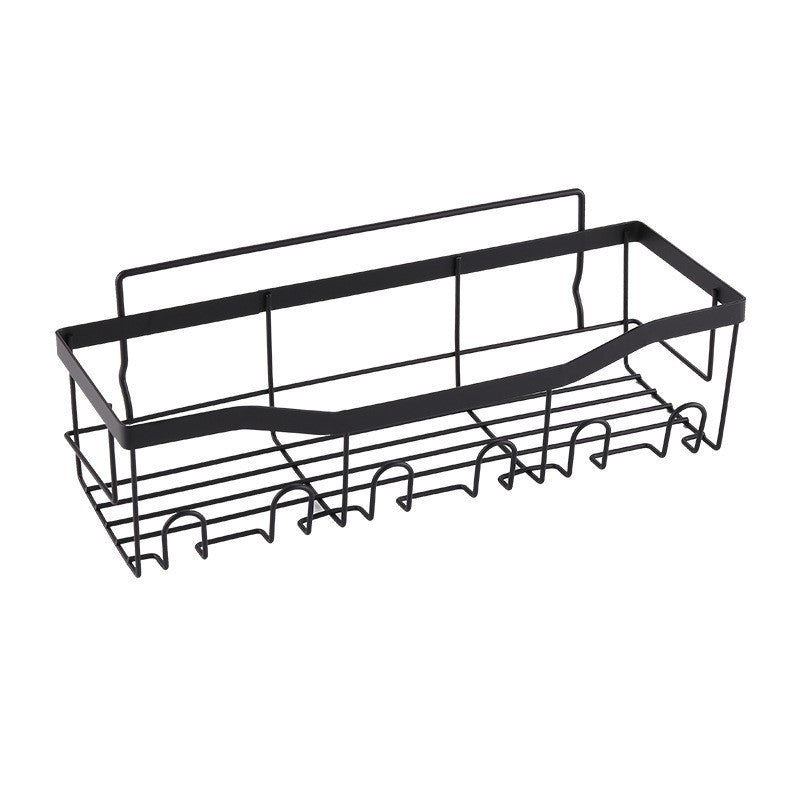 Adhesive Wall Mounted Bathroom Organizer Rack