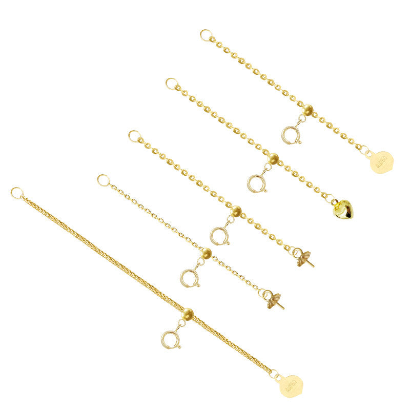 Adjustable 18K Gold Extension Chain