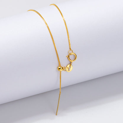 Adjustable 18K Gold Necklace Chain