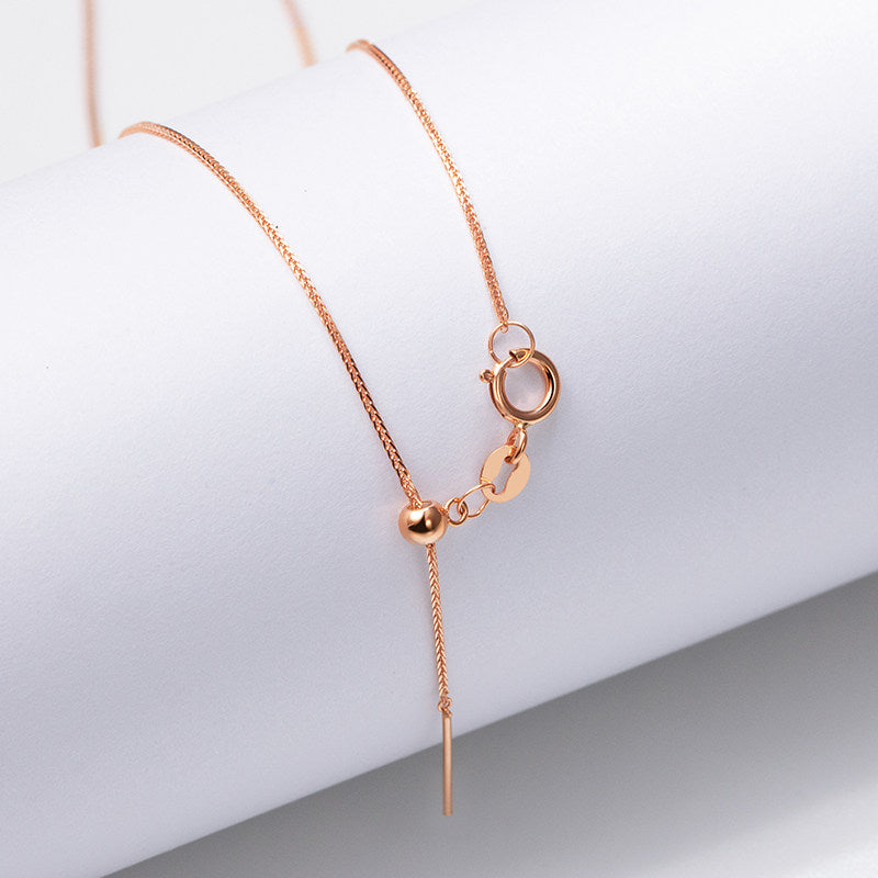 Adjustable 18K Gold Necklace Chain