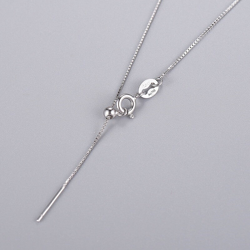 Adjustable 18K Gold Necklace Chain
