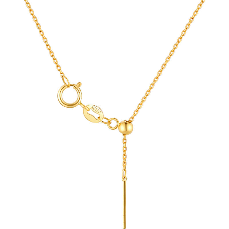 Adjustable 18K Gold Necklace Chain