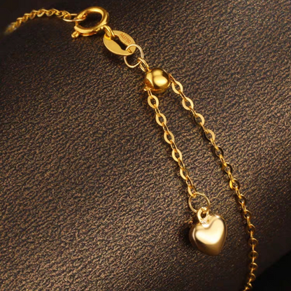 Adjustable 18K Gold O-Link Bracelet