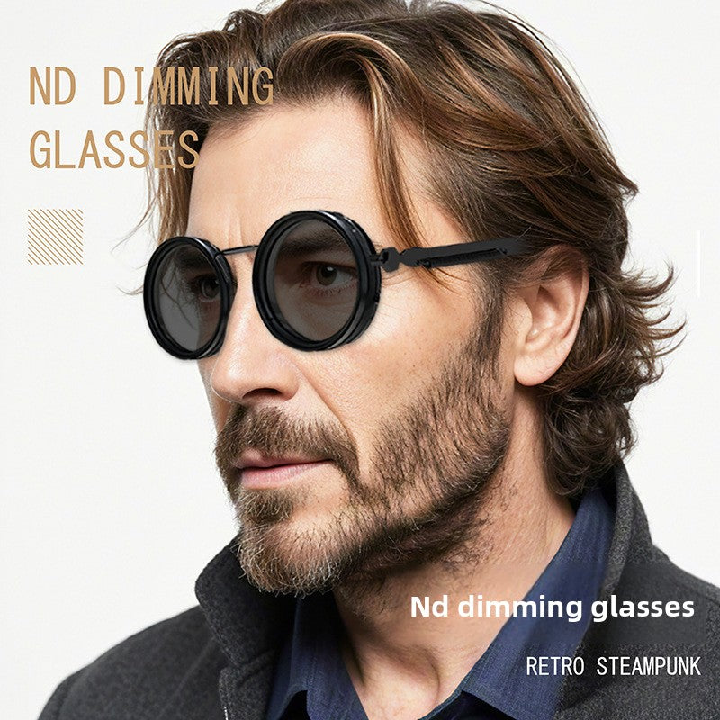 Adjustable 9-Level ND Filter Camera-Style Sunglasses