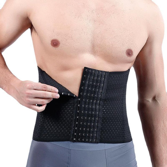 Adjustable Abdominal Support Belt with Breathable Nylon