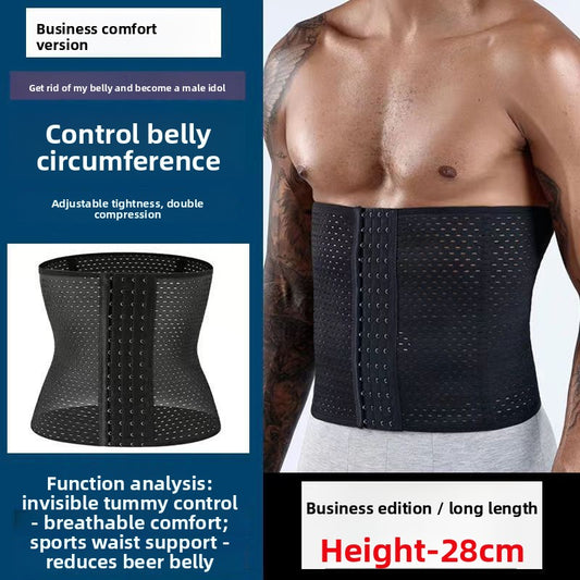 Adjustable Abdominal Support Belt with Breathable Nylon