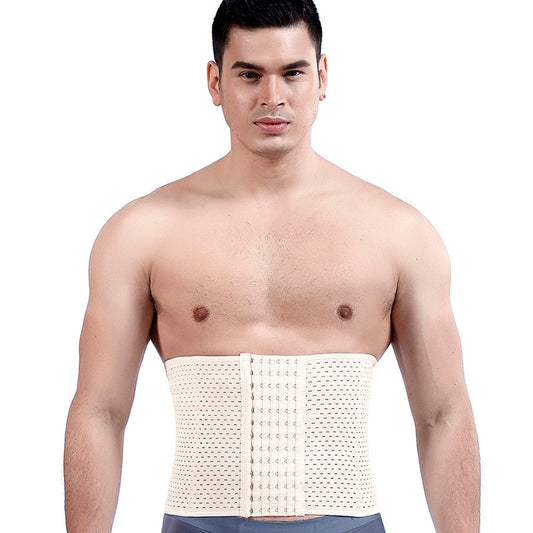 Adjustable Abdominal Support Belt with Breathable Nylon