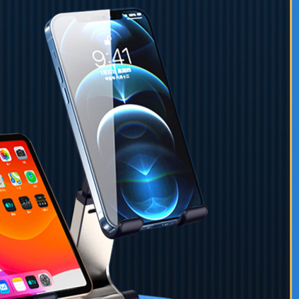 Adjustable All-Metal Tablet Phone Stand