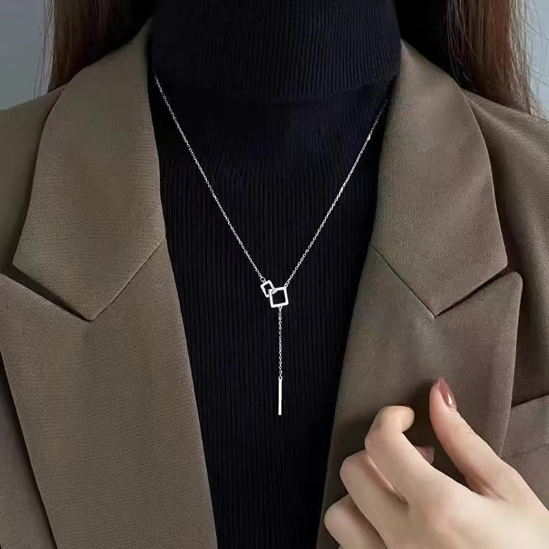 Adjustable Alloy Necklace Light Jewelry