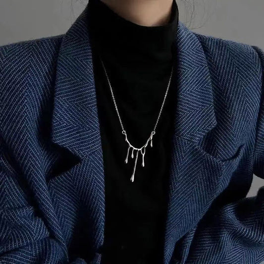 Adjustable Alloy Necklace Light Jewelry