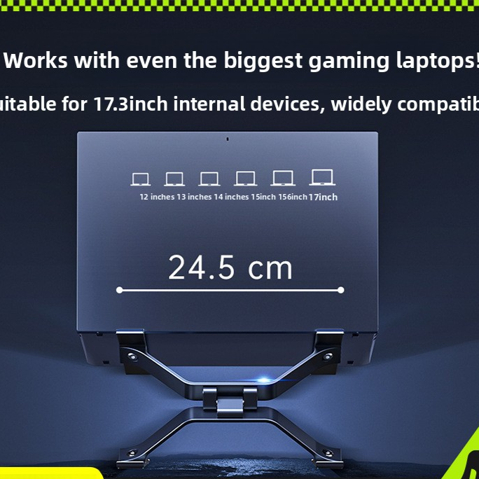 Adjustable Aluminum Laptop Cooling Stand