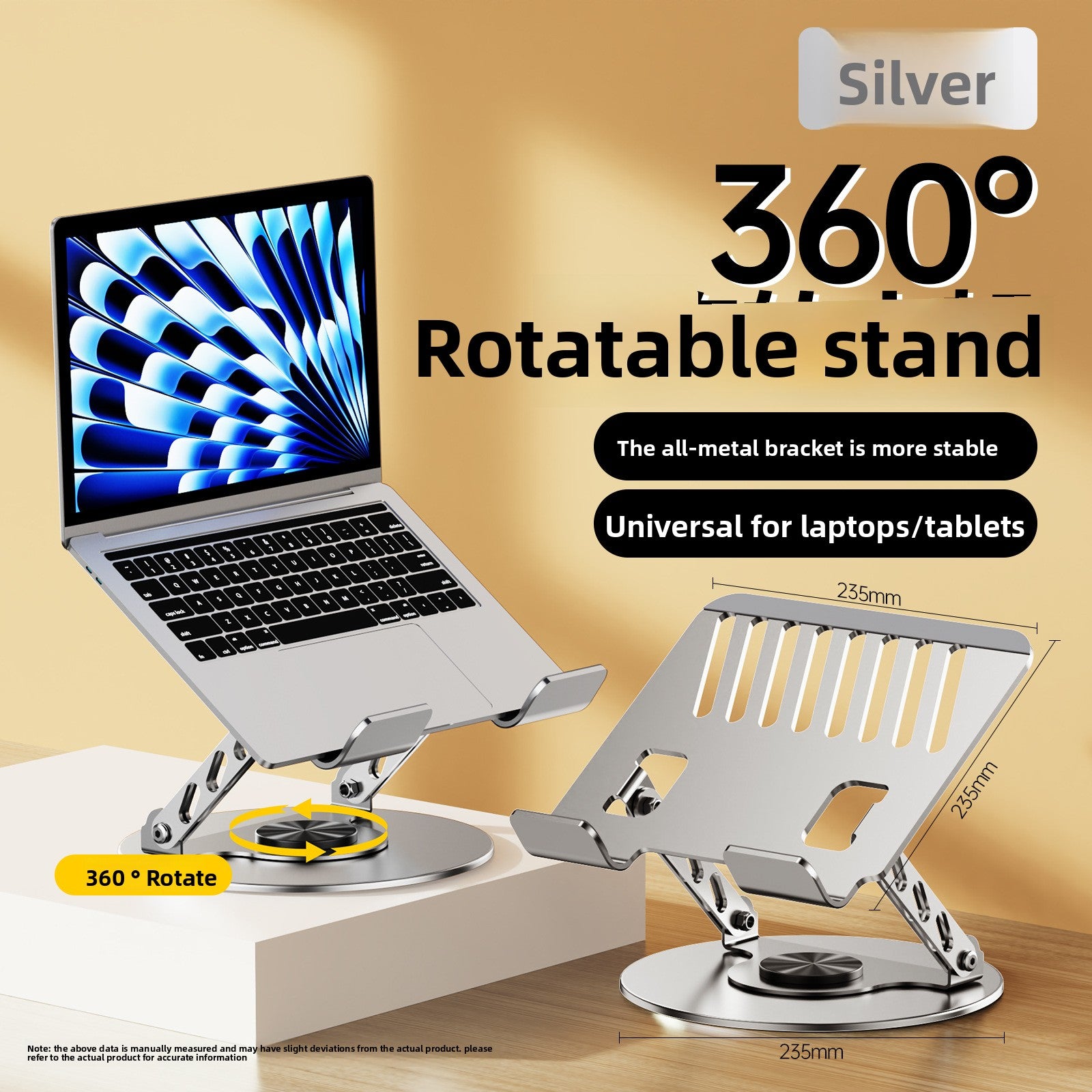 Adjustable Aluminum Laptop Stand