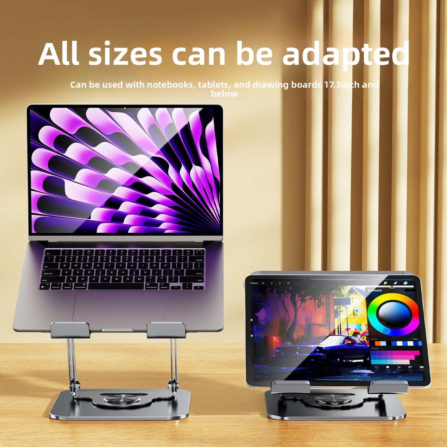 Adjustable Aluminum Laptop Stand