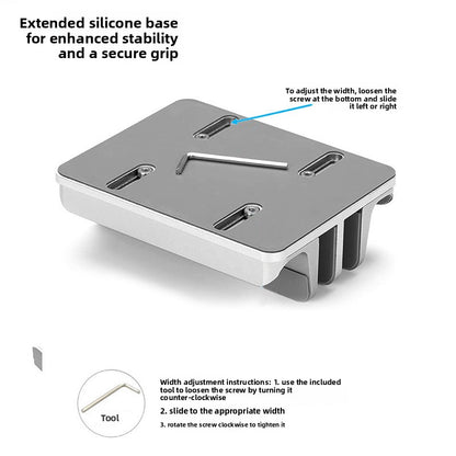 Adjustable Aluminum Notebook Stand