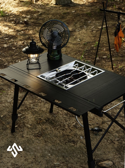 Adjustable Aluminum Outdoor Folding Table