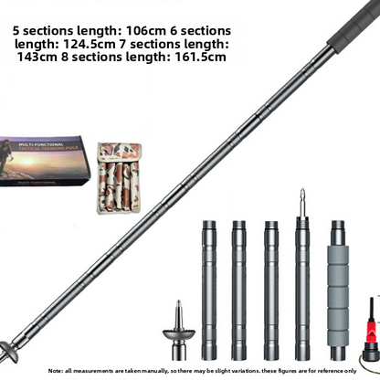 Adjustable Aluminum Trekking Poles for Outdoor Hiking