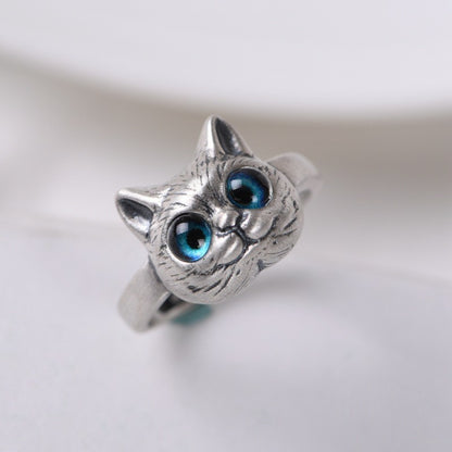 Adjustable Animal Design Open Finger Ring