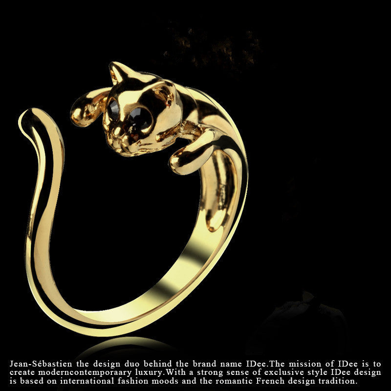 Adjustable Animal Theme Ring