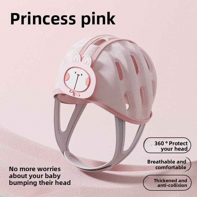 Adjustable Baby Anti-Fall Helmet with Breathable Design