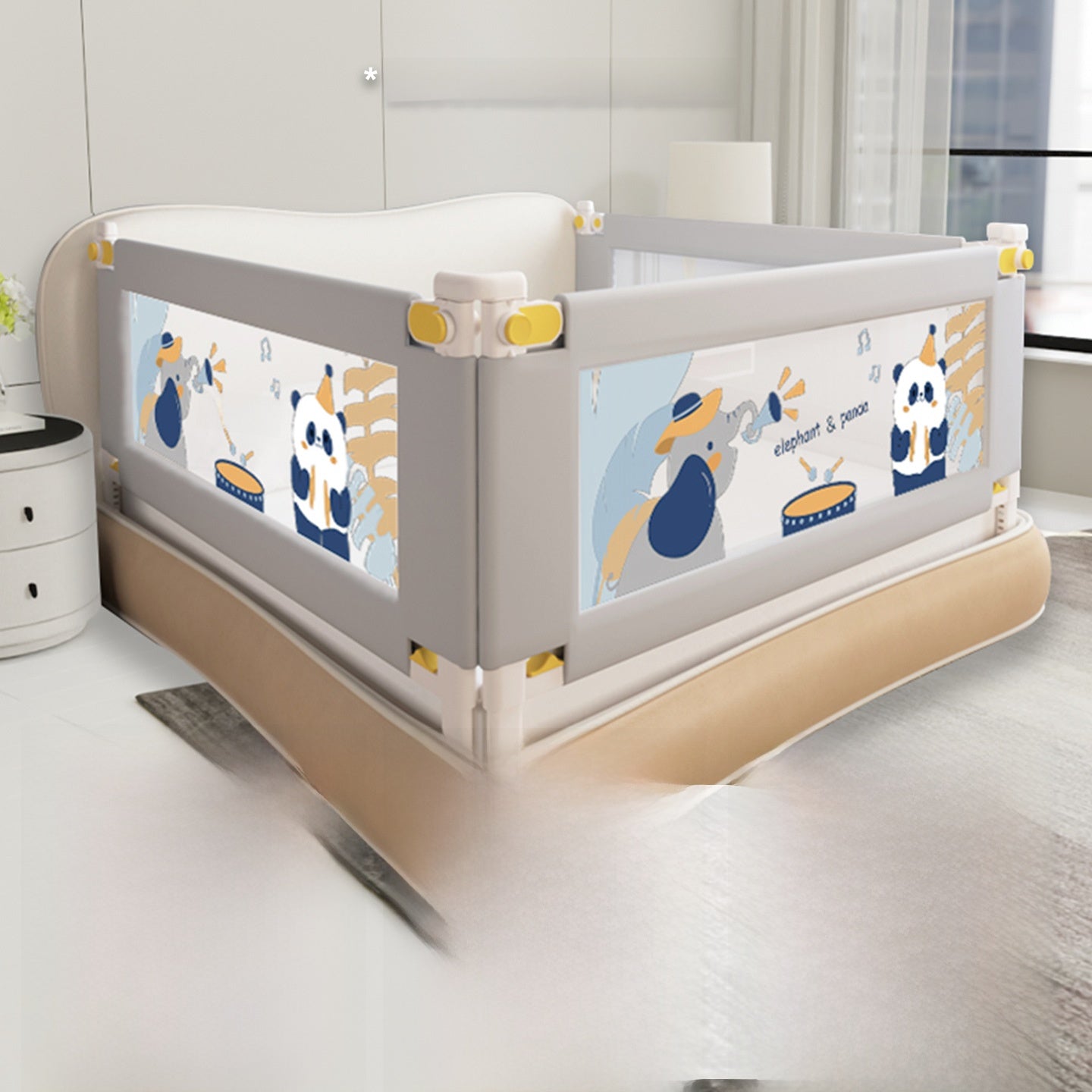 Adjustable Baby Bed Rail Safety Barrier