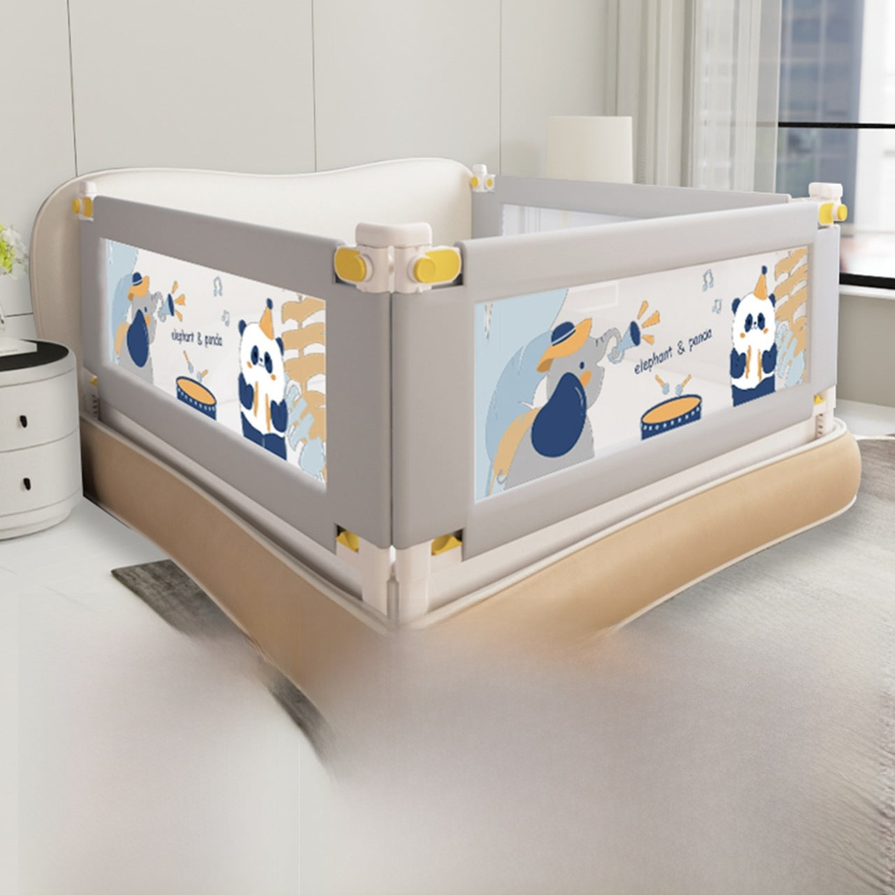 Adjustable Baby Bed Rail Safety Barrier