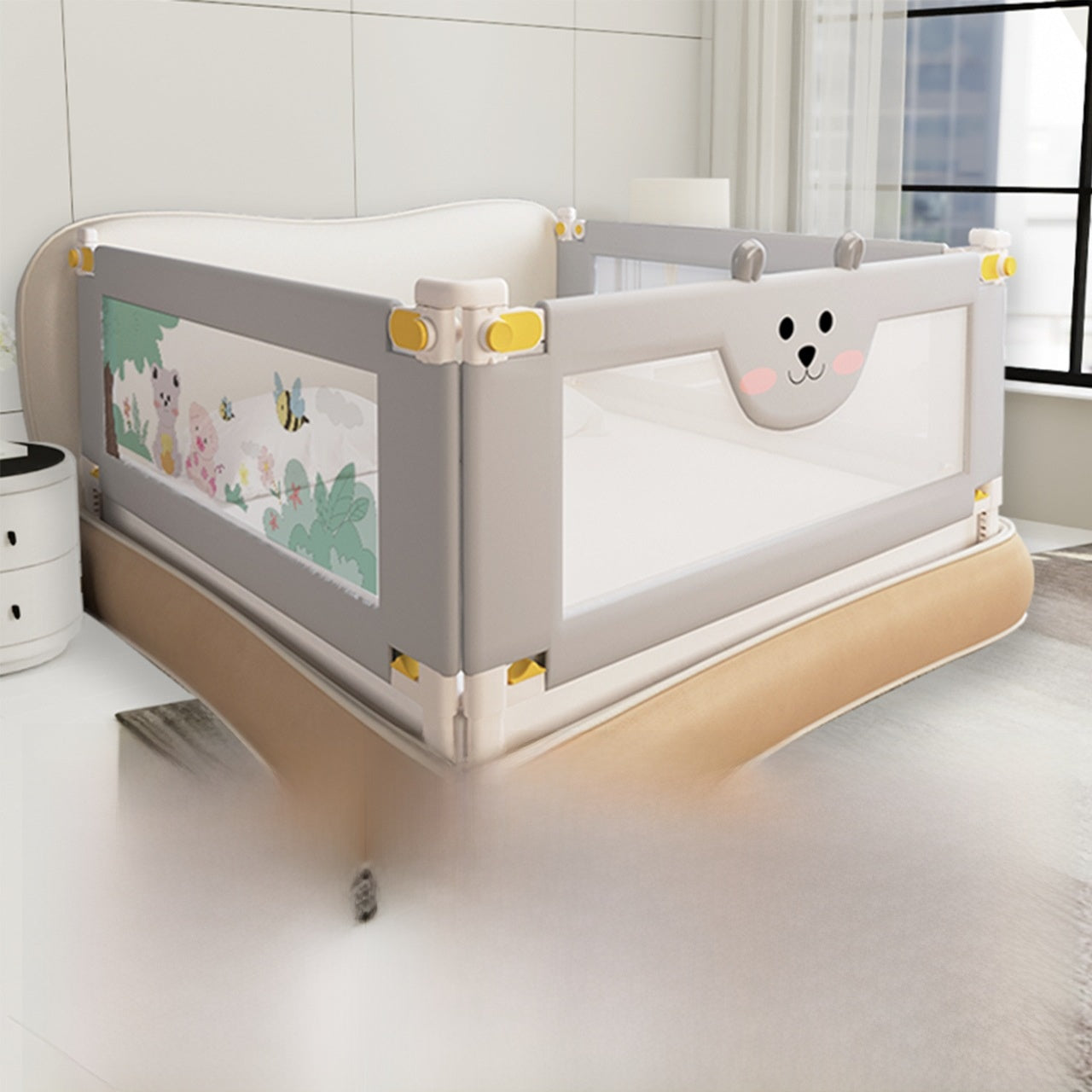 Adjustable Baby Bed Rail Safety Barrier