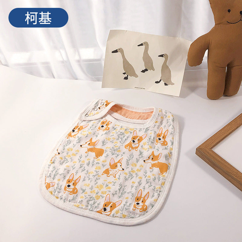Adjustable Baby Bibs Drool Absorbent
