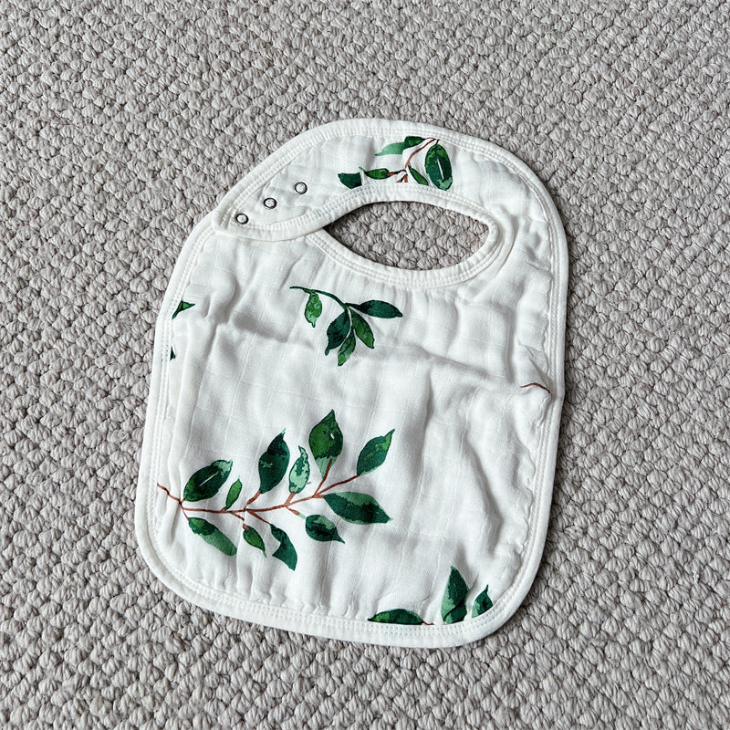 Adjustable Baby Bibs Drool Absorbent