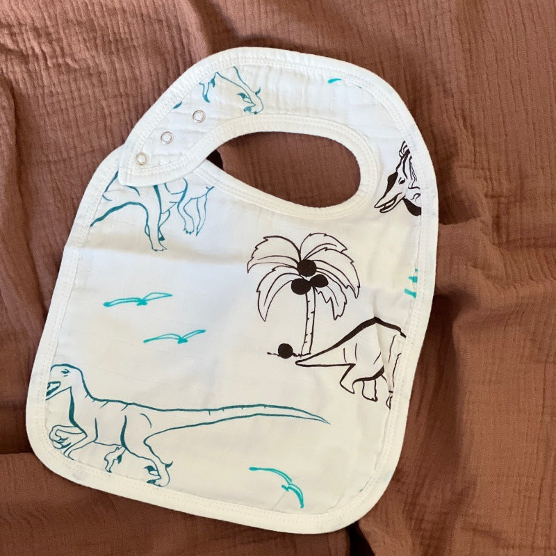 Adjustable Baby Bibs Drool Absorbent