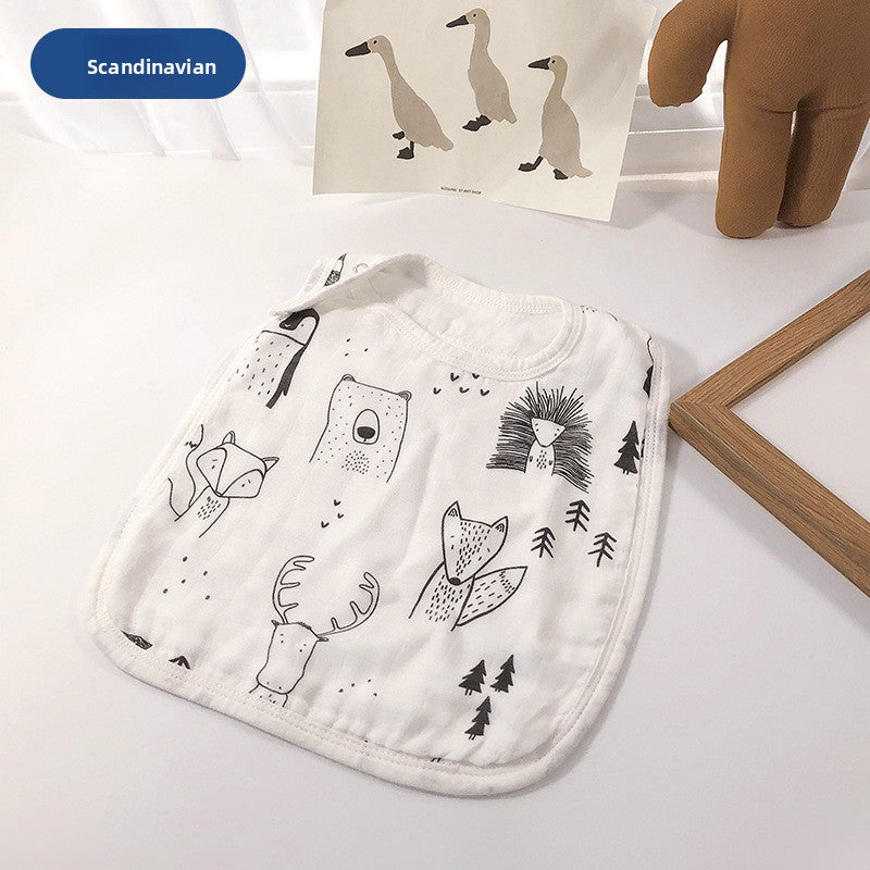 Adjustable Baby Bibs Drool Absorbent