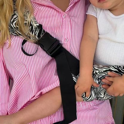 Adjustable Baby Carrier Sling with Waist Support