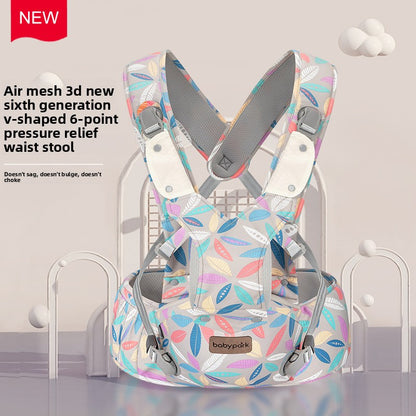 Adjustable Baby Carrier with Waist Stool