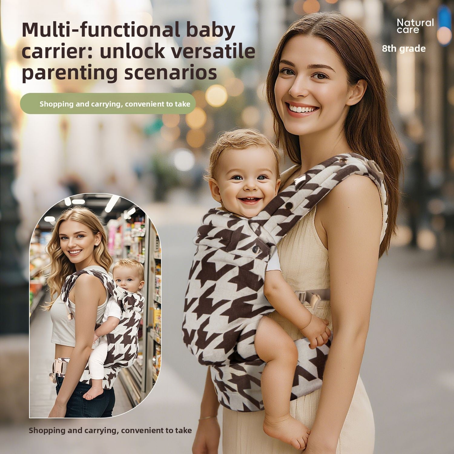 Adjustable Baby Sling Carrier