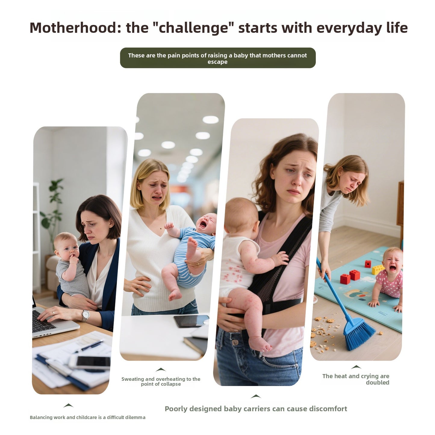 Adjustable Baby Sling Carrier