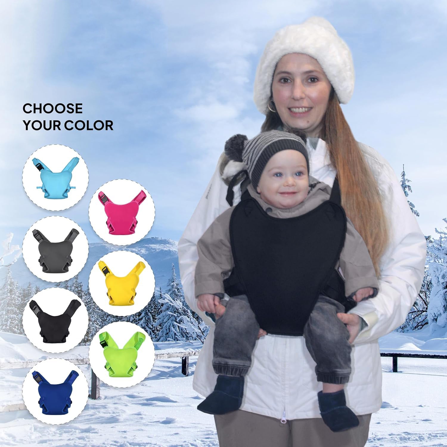 Adjustable Baby Swimming Sling with Chest Support