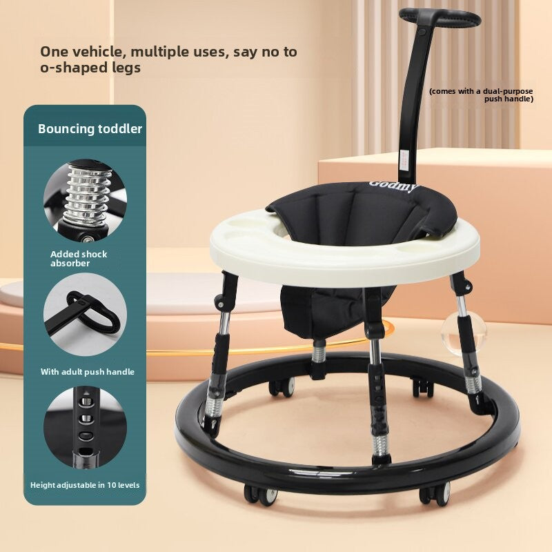 Adjustable Baby Walker with Anti-O-Leg Design