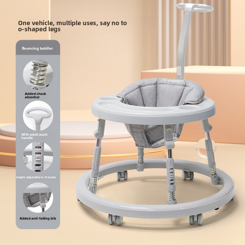 Adjustable Baby Walker with Anti-O-Leg Design