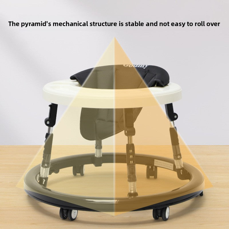 Adjustable Baby Walker with Anti-O-Leg Design
