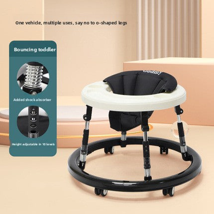Adjustable Baby Walker with Anti-O-Leg Design