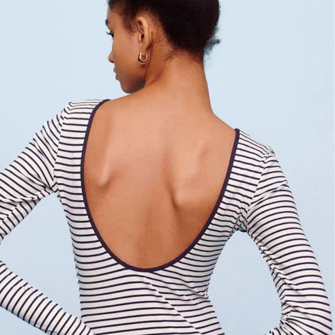 Adjustable Backless Seamless Bra with Detachable Straps