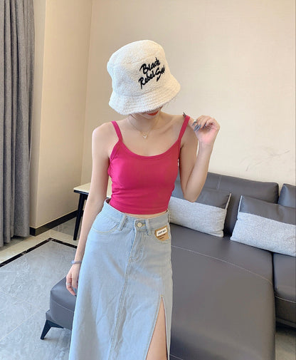 Adjustable Backless Sling Top with Chest Support