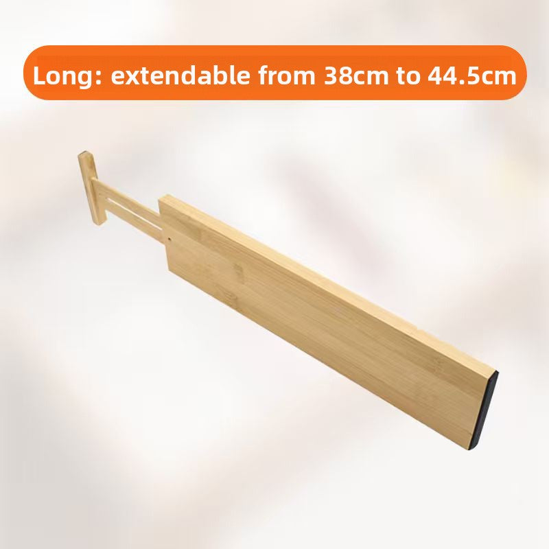 Adjustable Bamboo Drawer Divider Organizer