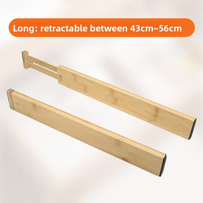 Adjustable Bamboo Drawer Divider Organizer