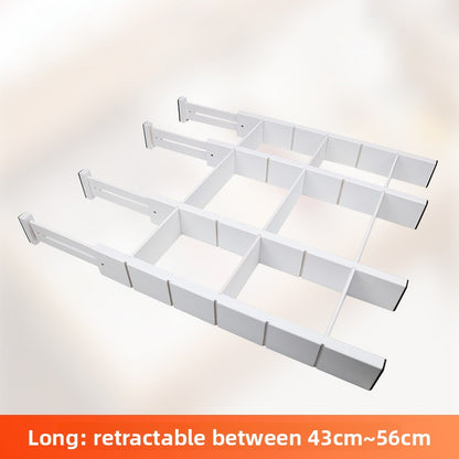 Adjustable Bamboo Drawer Organizer Dividers