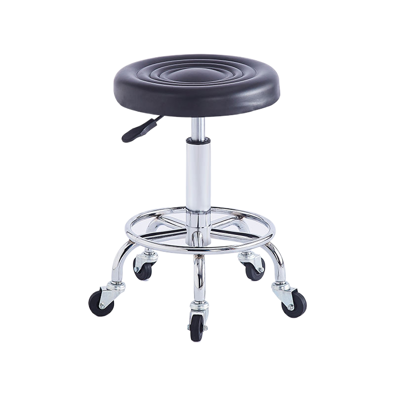 Adjustable Bar Stool with Small Sliding Stool