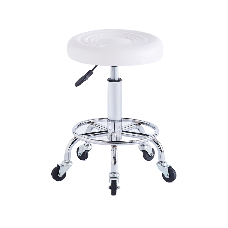 Adjustable Bar Stool with Small Sliding Stool