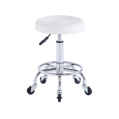 Adjustable Bar Stool with Small Sliding Stool