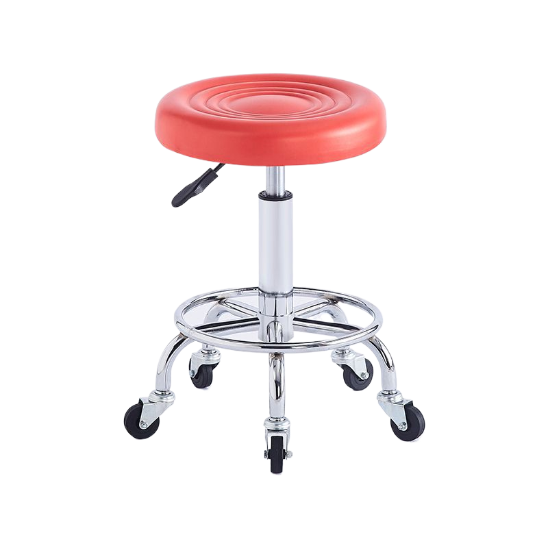 Adjustable Bar Stool with Small Sliding Stool