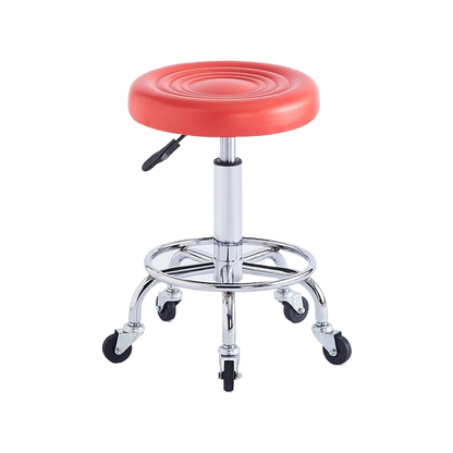 Adjustable Bar Stool with Small Sliding Stool